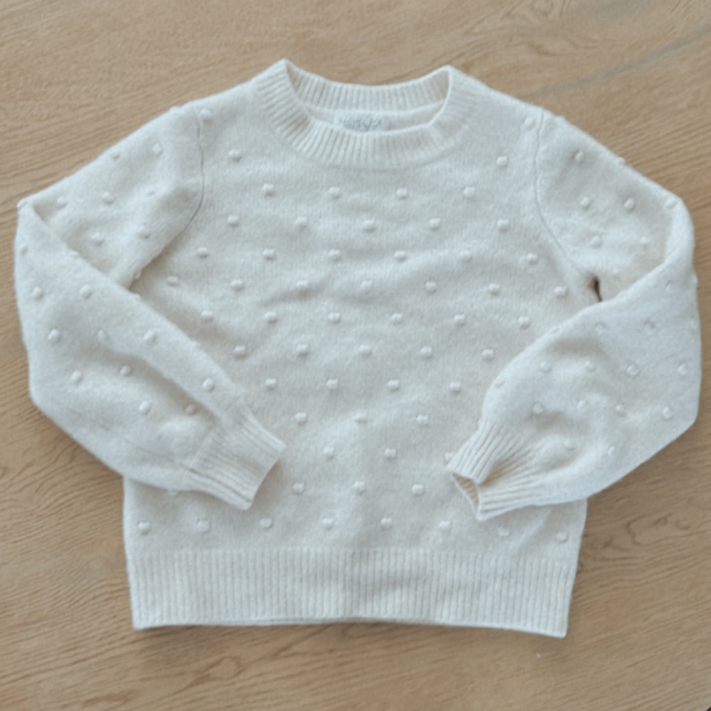 EUC Rachel Zoe Cashmere bobble sweater